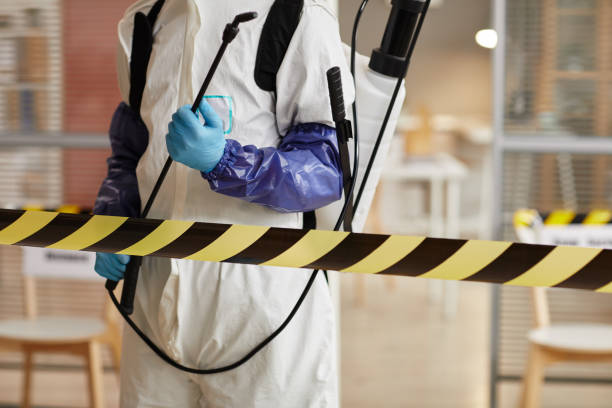 Professional Unattended Death Cleanup technician working in Eaton, IN
